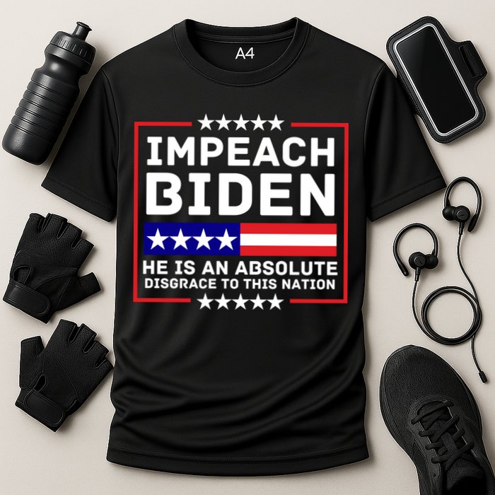 Impeach Biden He Is An Absolute Disgrace To This Nation Performance Shirt
