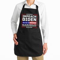 Impeach Biden He Is An Absolute Disgrace To This Nation Apron