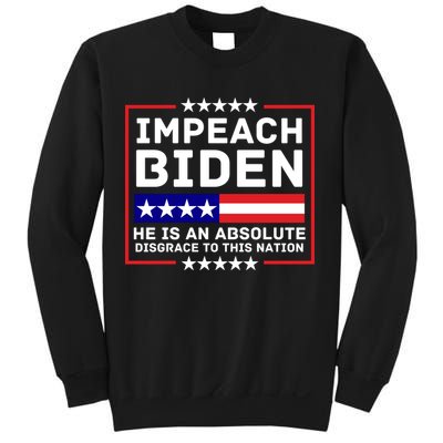 Impeach Biden He Is An Absolute Disgrace To This Nation Sweatshirt