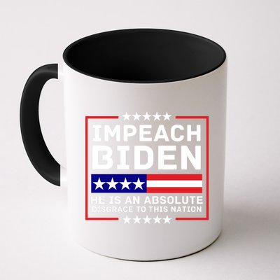 Impeach Biden He Is An Absolute Disgrace To This Nation Mug
