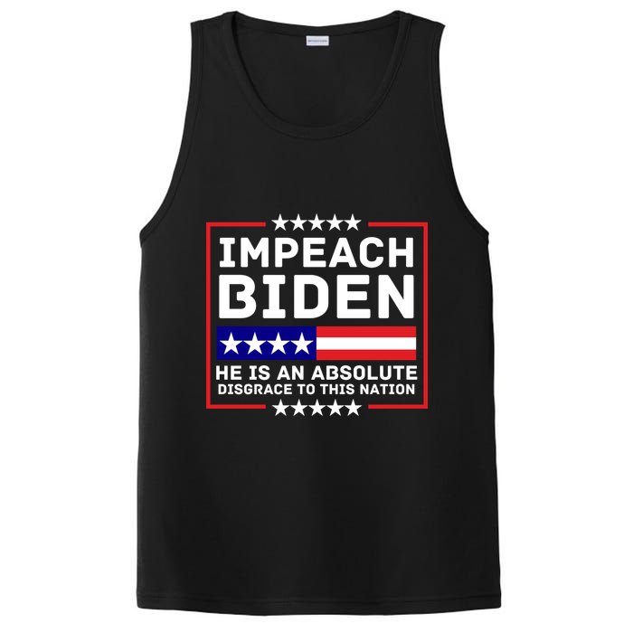 Impeach Biden He Is An Absolute Disgrace To This Nation PosiCharge Competitor Tank