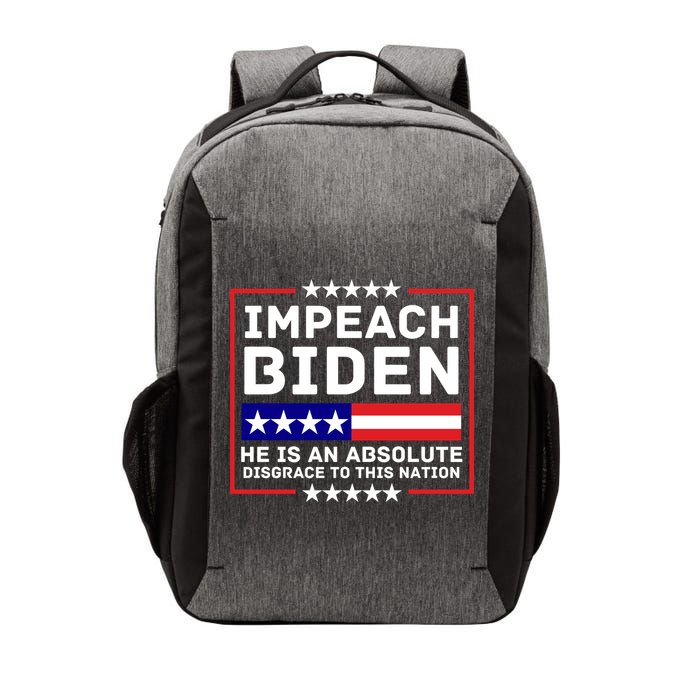Impeach Biden He Is An Absolute Disgrace To This Nation Vector Backpack
