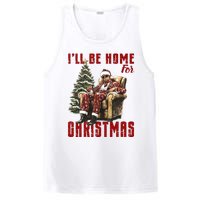 ILl Be Home For Christmas Holiday Xmas Donald Trump PosiCharge Competitor Tank