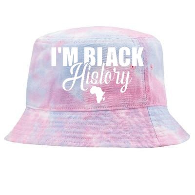 I'm Black History Boy African American BLM Tie-Dyed Bucket Hat