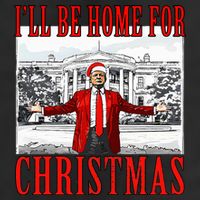 Ill Be Home For Christmas Donald Trump 2024 Election Beanie