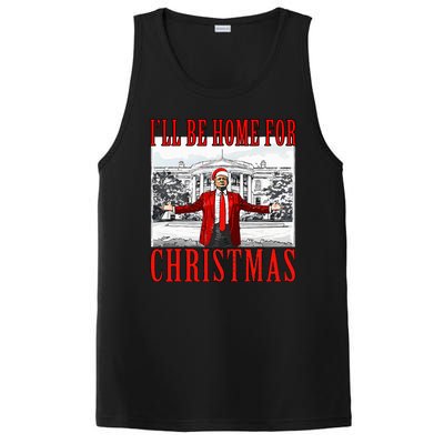 Ill Be Home For Christmas Donald Trump 2024 Election PosiCharge Competitor Tank