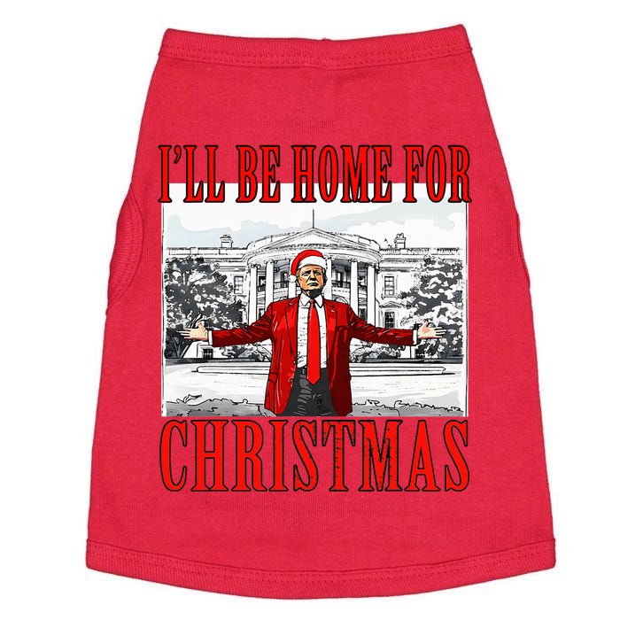 Ill Be Home For Christmas Donald Trump 2024 Election Doggie Tank