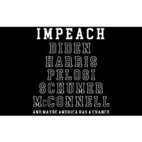 Impeach Biden Harris Pelosi Schumer Mcconnell Political Bumper Sticker