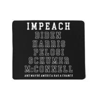 Impeach Biden Harris Pelosi Schumer Mcconnell Political Mousepad