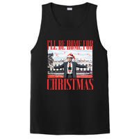 ILl Be Home For Christmas Santa Funny Trump Xmas Pajamas Gift PosiCharge Competitor Tank