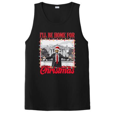 ILl Be Home For Christmas Santa Funny Xmas Pajamas Gift PosiCharge Competitor Tank