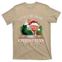 ILl Be Home For Christmas Santa Funny Trump Xmas Pajamas T-Shirt