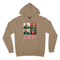 ILl Be Home For Christmas Santa Funny Trump Xmas Pajamas Hoodie