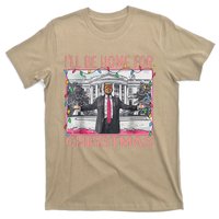 ILl Be Home For Christmas Santa Funny Trump Xmas Pajamas T-Shirt