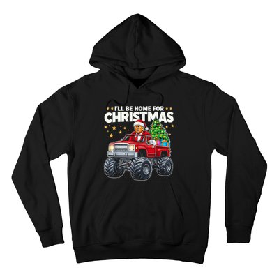 ILl Be Home For Christmas Donald Trump Christmas Hoodie