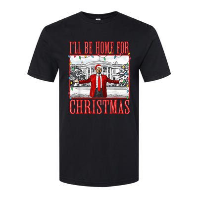 ILl Be Home For Christmas Santa Funny Trump Xmas Pajamas Softstyle® CVC T-Shirt