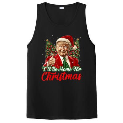 Ill Be Home For Christmas Trump 2024 Festive Holiday PosiCharge Competitor Tank