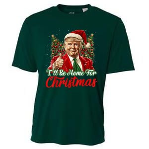 Ill Be Home For Christmas Trump 2024 Festive Holiday Cooling Performance Crew T-Shirt