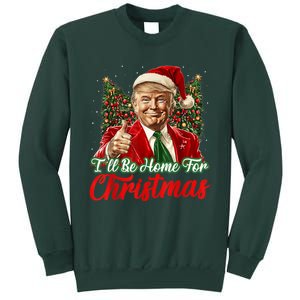 Ill Be Home For Christmas Trump 2024 Festive Holiday Sweatshirt