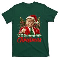 Ill Be Home For Christmas Trump 2024 Festive Holiday T-Shirt