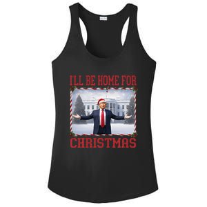 ILl Be Home For Christmas Ladies PosiCharge Competitor Racerback Tank