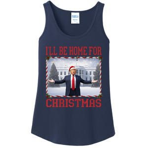 ILl Be Home For Christmas Ladies Essential Tank