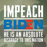 Impeach Biden He Is An Absolute Disgrace To This Nation Legacy Tie Dye Trucker Hat