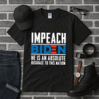 Impeach Biden He Is An Absolute Disgrace To This Nation Tall T-Shirt