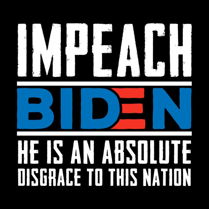 Impeach Biden He Is An Absolute Disgrace To This Nation Sustainable Bucket Hat