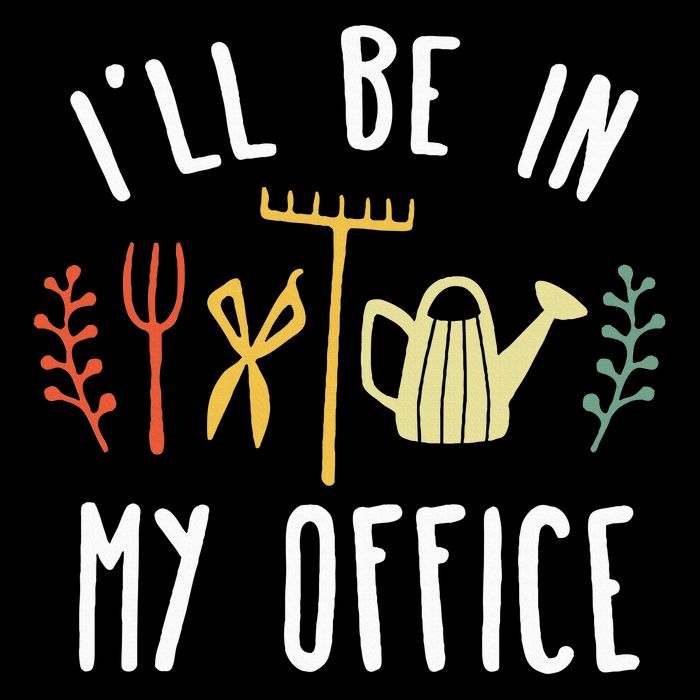 Ill Be In My Office Garden Funny Gardening Cooling Performance Crew T-Shirt