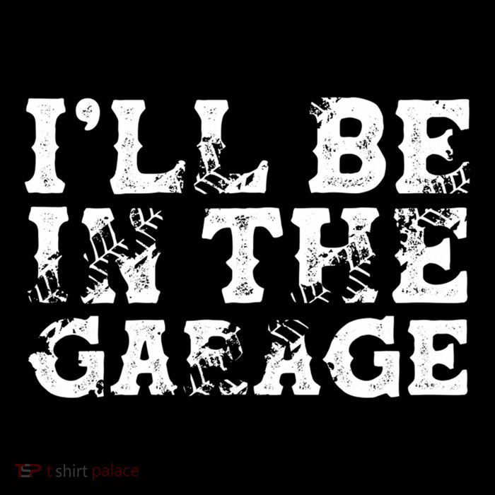 ILl Be In The Garage Auto Mechanic Project Car Sweat Bucket Hat
