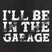 ILl Be In The Garage Auto Mechanic Project Car Sweat 25L Jumbo Tote