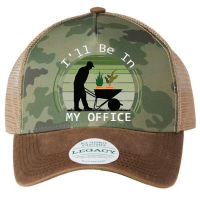 Ill Be In My Office Garden Legacy Tie Dye Trucker Hat