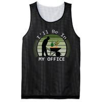 Ill Be In My Office Garden Mesh Reversible Basketball Jersey Tank