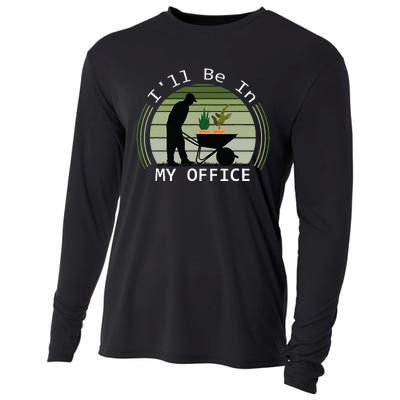 Ill Be In My Office Garden Cooling Performance Long Sleeve Crew