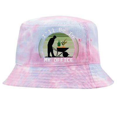 Ill Be In My Office Garden Tie-Dyed Bucket Hat