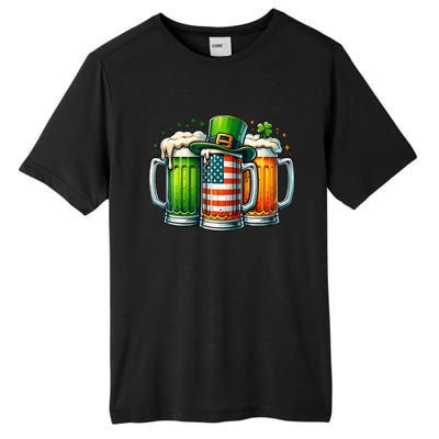 Irish Beer Ireland St Patricks Day Drinking Party Tall Fusion ChromaSoft Performance T-Shirt