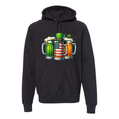 Irish Beer Ireland St Patricks Day Drinking Party Premium Hoodie