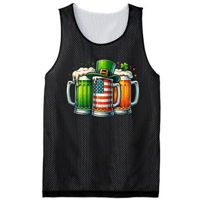 Irish Beer Ireland St Patricks Day Drinking Party Mesh Reversible Basketball Jersey Tank