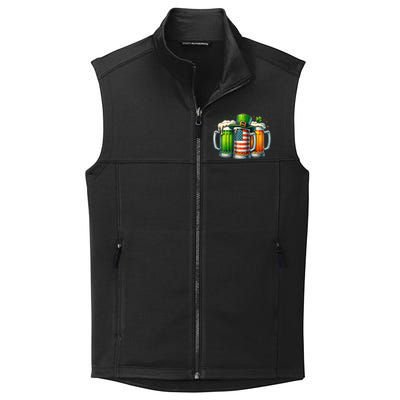 Irish Beer Ireland St Patricks Day Drinking Party Collective Smooth Fleece Vest