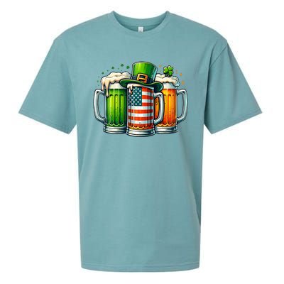 Irish Beer Ireland St Patricks Day Drinking Party Sueded Cloud Jersey T-Shirt