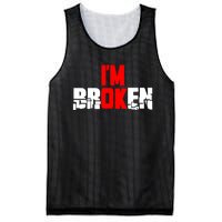 Im Broken Mesh Reversible Basketball Jersey Tank