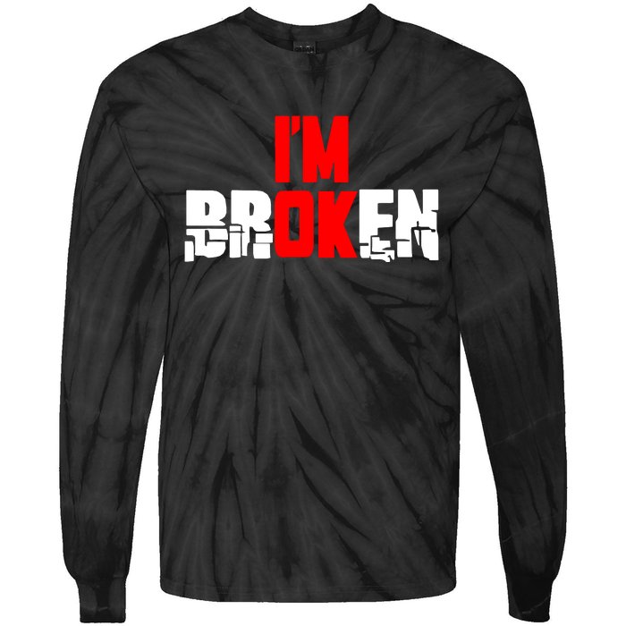 Im Broken Tie-Dye Long Sleeve Shirt