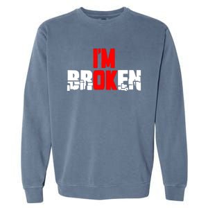 Im Broken Garment-Dyed Sweatshirt