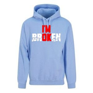 Im Broken Unisex Surf Hoodie