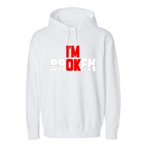 Im Broken Garment-Dyed Fleece Hoodie