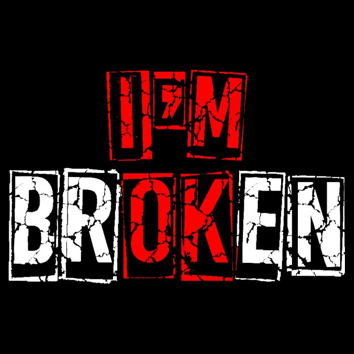 I'M Broken Invisible Illness I'M OK Broken 7-Panel Snapback Hat