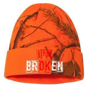 I'M Broken Invisible Illness I'M OK Broken Kati Licensed 12" Camo Beanie