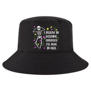 I Believe In Holding Grudges Ill Heal In Hell Cool Comfort Performance Bucket Hat