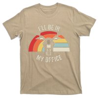 ILl Be In My Office Motorcycle Adventure Retro T-Shirt